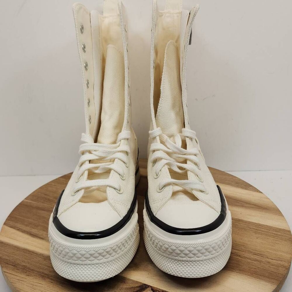 Converse A08261C Chuck 70 Plus Xhigh Women's Sneaker Size 9.5 White - Picture 2 of 14